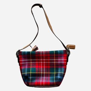 Coach Tartan Plaid Bag Red Green Holiday
Clutch Handle Wristlet Bag
